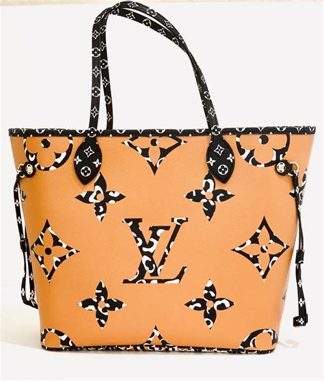 louis vuitton animal print neverfull|louis vuitton never full handbags.